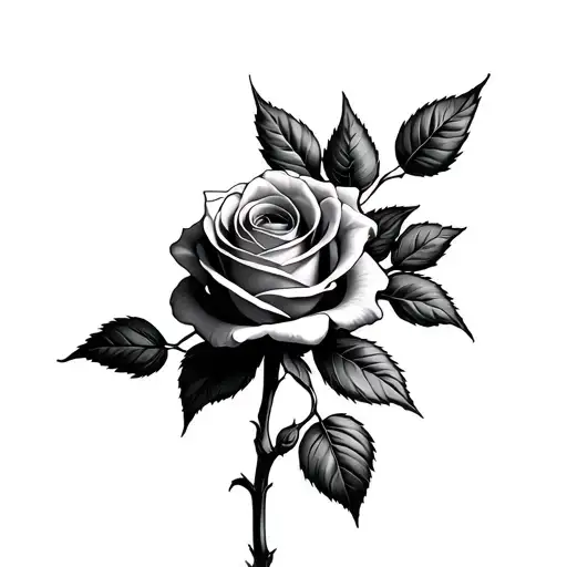 Rose With Emelliana As The Stem Rose