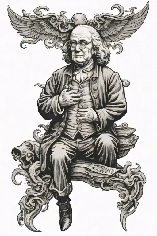 Ben Franklin Root Of All Evil