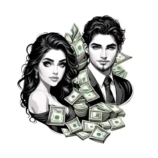 Men And Women Cont Money