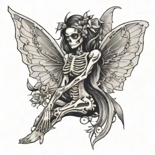 Skeleton Fairy Wings