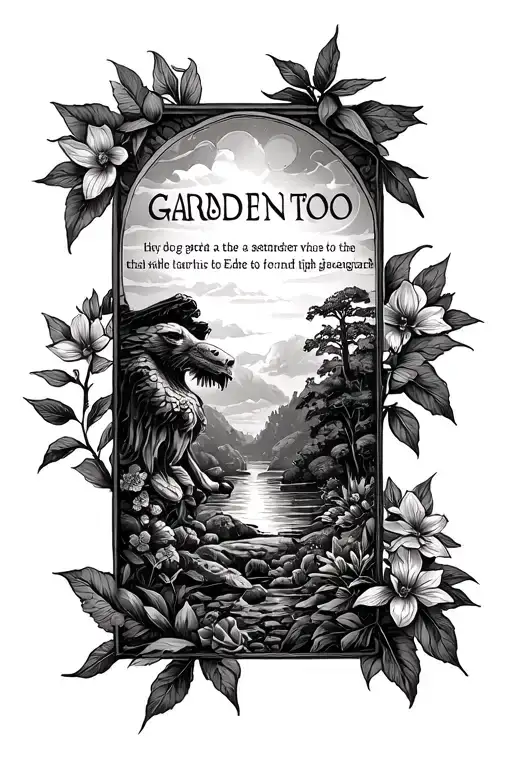 Bible Stories From Wrist To Shoulder Starting With The Garden Od Eden At The Wrist