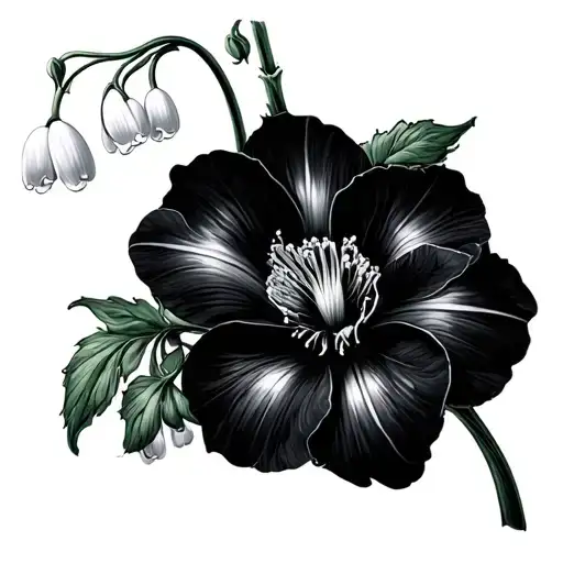 Lily Of Tha Valley And Primrose Flower