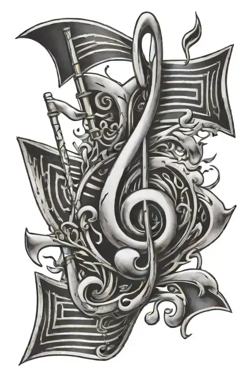 Heavy Metal Music Notes