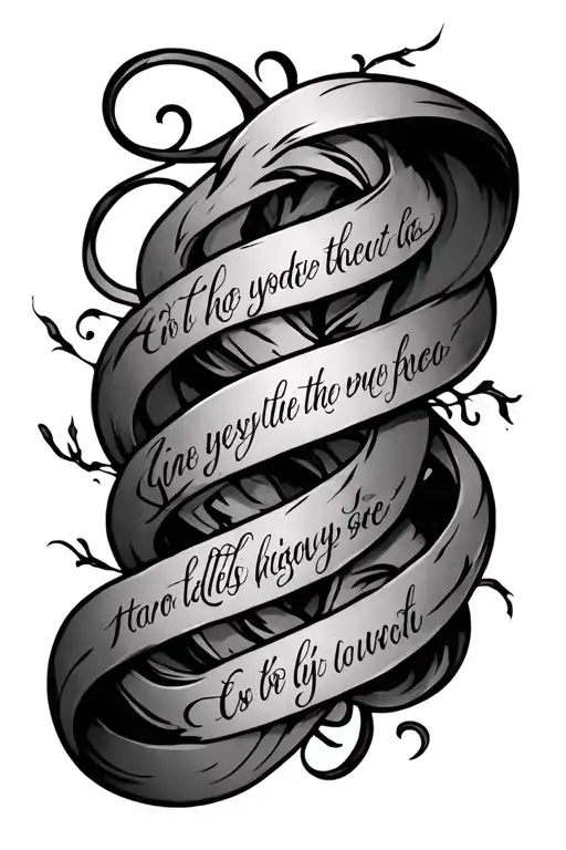 Bible Verse Intertwined