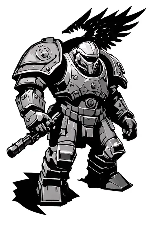 Warhammer 40K Space Marine