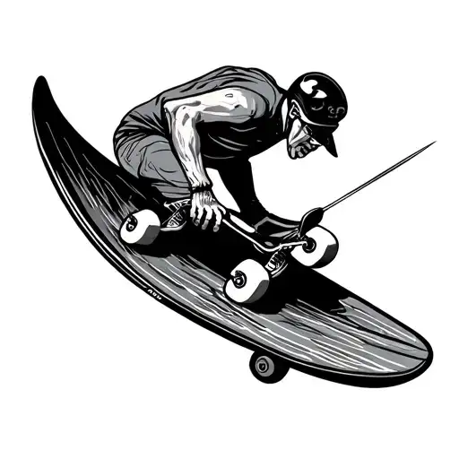 One Line Surfskate