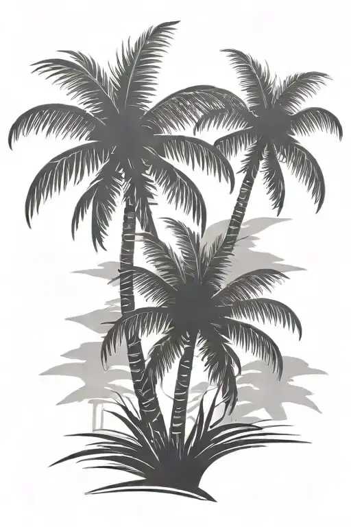 Palm Tree Silhouette