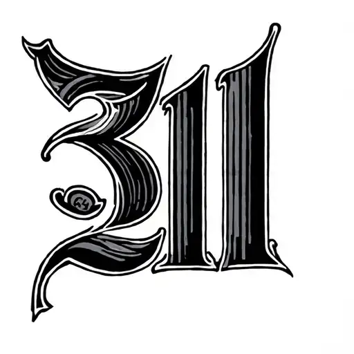 Roman Numerals Of 31St Of January 2025 On Inside Of Wrist