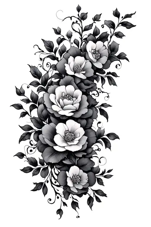 Floral Vines Wrapping