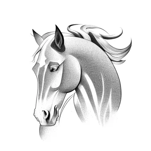 Abstract Horse Woods