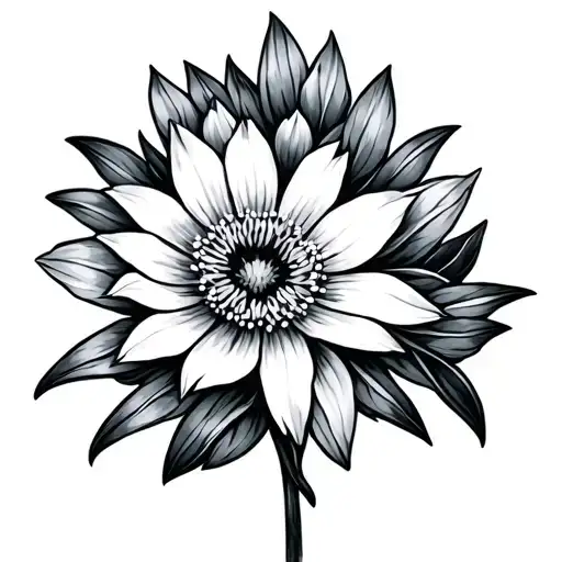 Edelweiss Flower Blooming