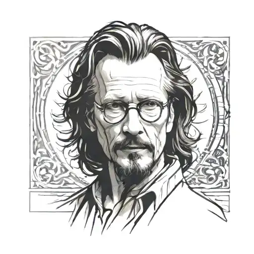 Gary Oldman Sirius Black Grey