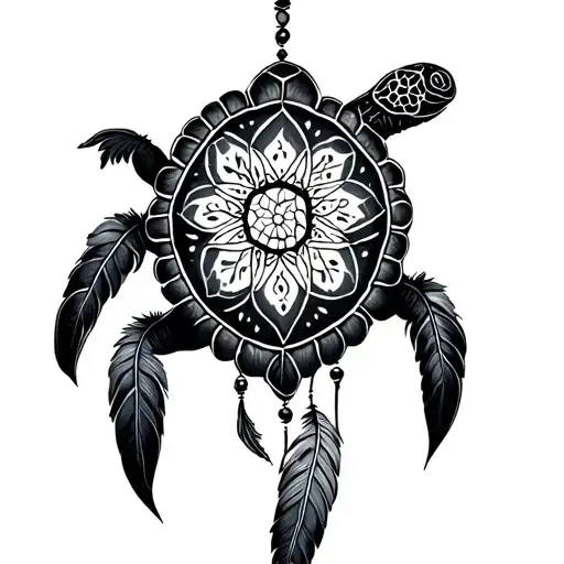 Turtle Dream Catcher