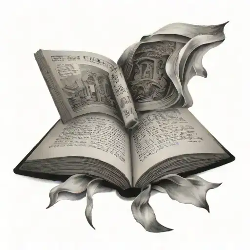 Book With Pages Turning To Represent A New Chapter