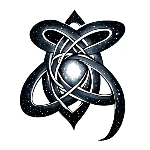 Witch Knot And Galaxy