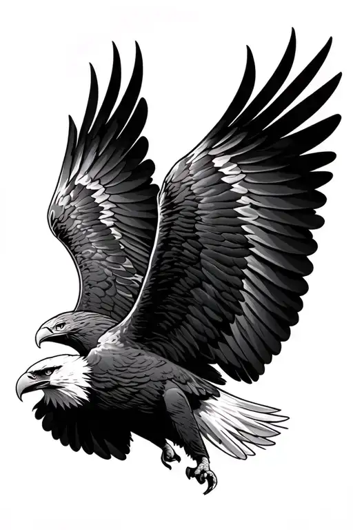 Eagle Flying