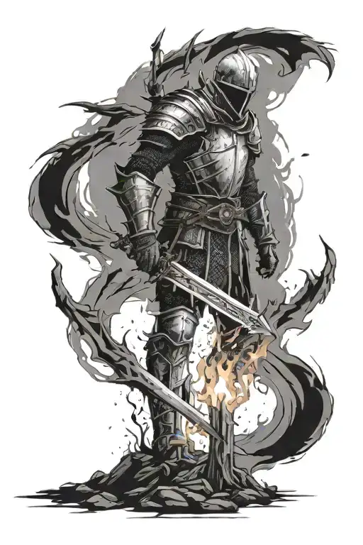 Bonfire Dark Souls Video Game