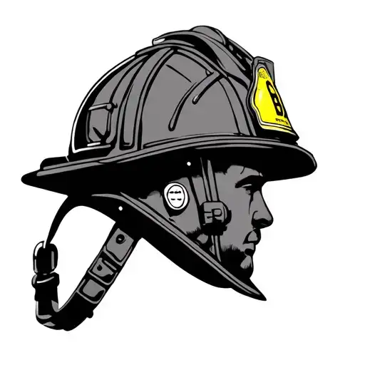 French Firefighter Helmet
