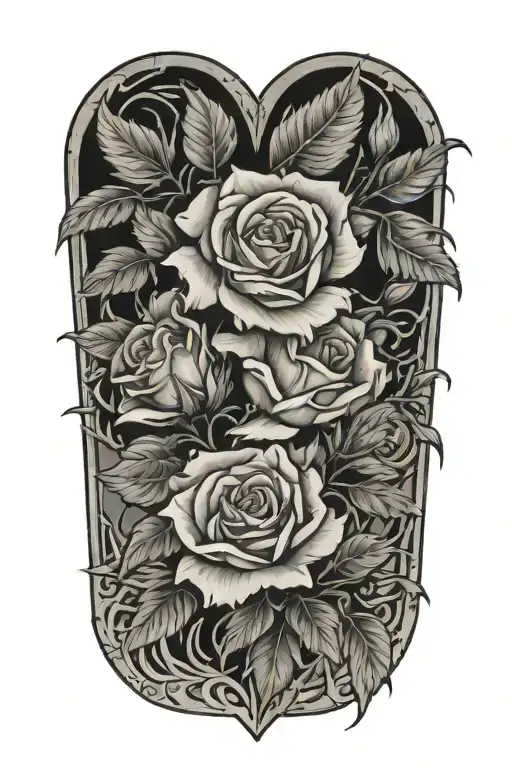 Shattered Heart And Cherokee Roses