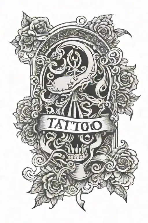 Text With Background Symbolizing