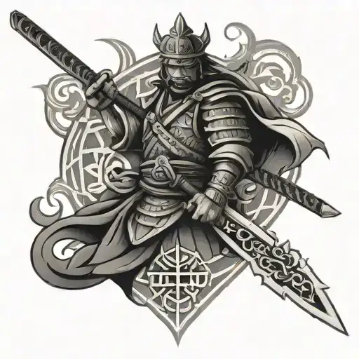 Shimigami Japan Samurai Medic Symbol