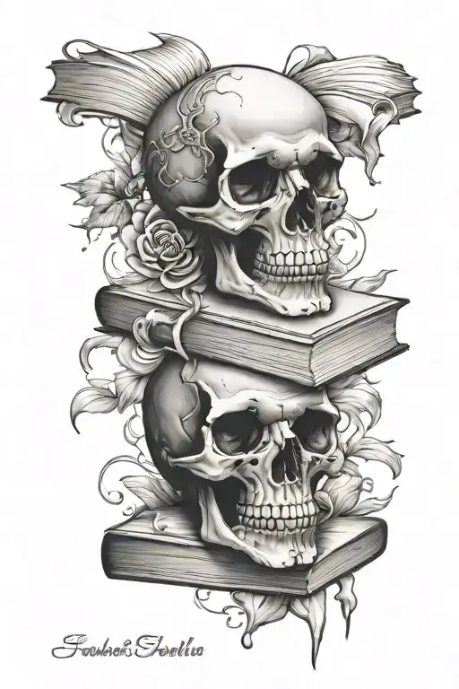 Book Skull