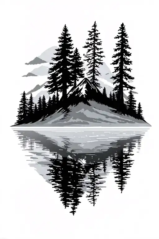 Oregon Trees Mountain