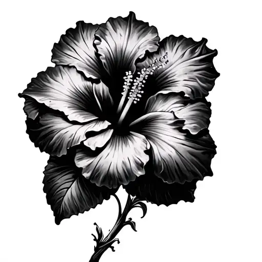 Black Hibiscus