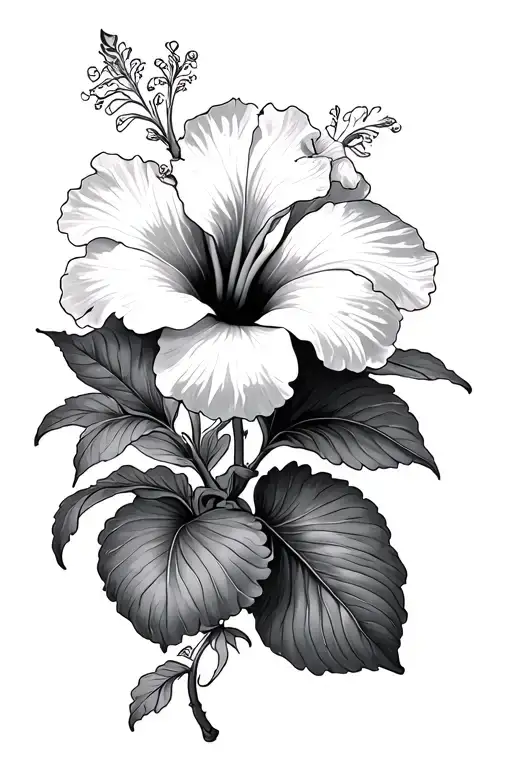 Black Hibiscus