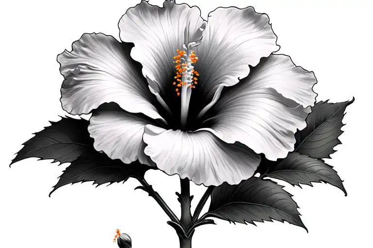 Black Hibiscus