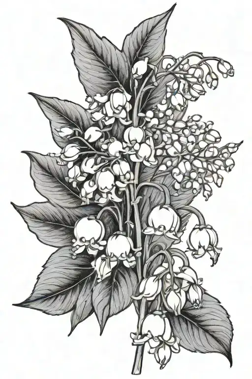 Lily Of The Valley And Hawthorn Flower