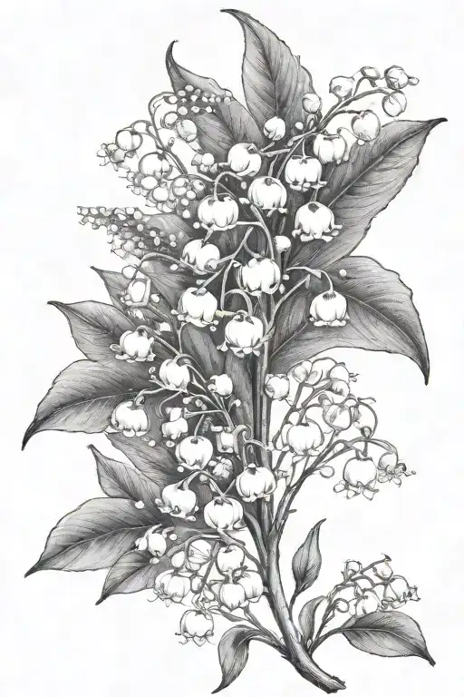 Lily Of The Valley And Hawthorn Flower