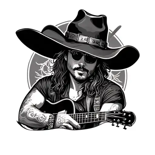 Country Music Inspired Sleeve