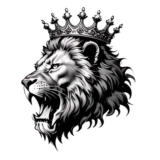 Realistic Lion Roar Crown
