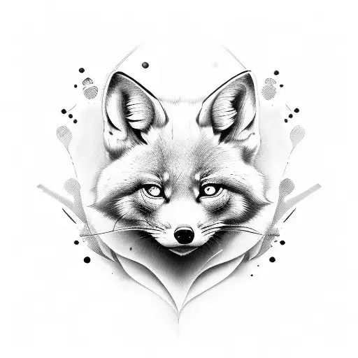 Calligraphy Rose Fox