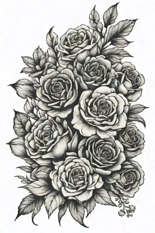 Birth Flower Bouquet