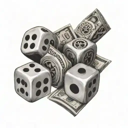 602 Phx Cards Money Dice With I10 West