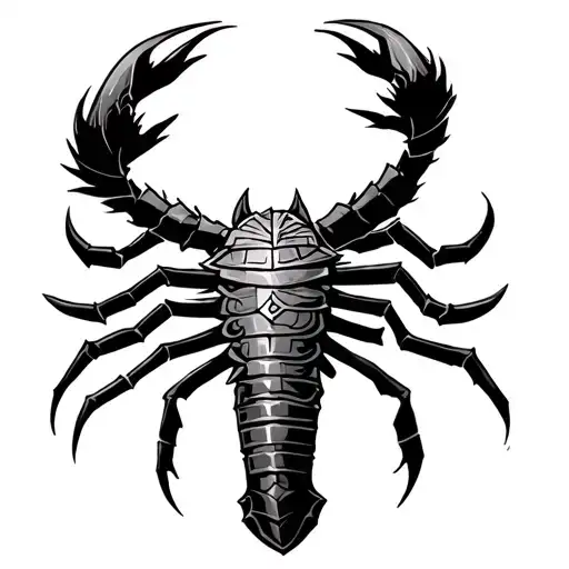 Scorpio Zodiac Sign Mayan Warrior Protector