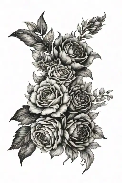 Birth Flower Bouquet