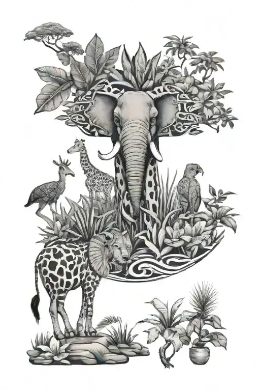 Sourth African Plants And Animals