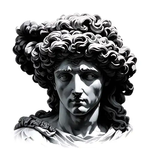 Greek And Statue Mythology Galaxy