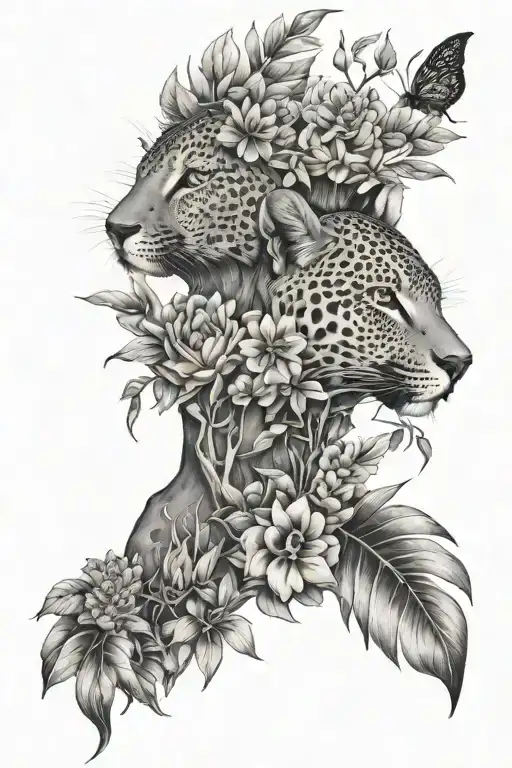 South African Plants And Animals Hidden