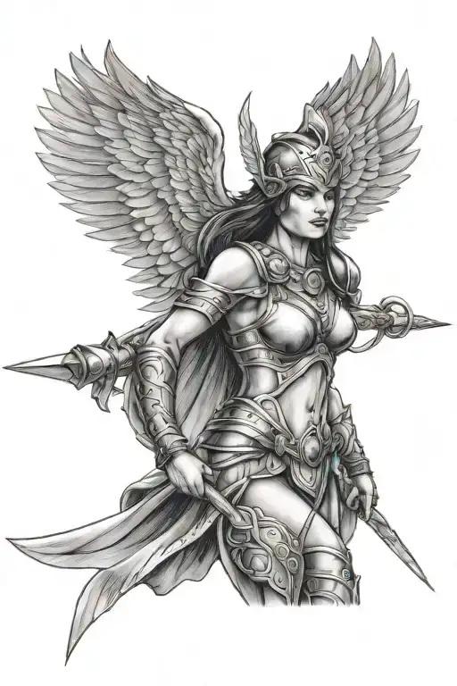 Valkyrie Warrior Woman