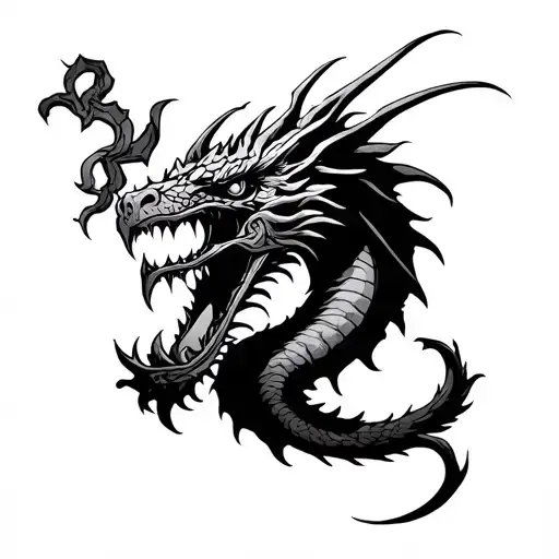 Caraxes From House Of The Dragon