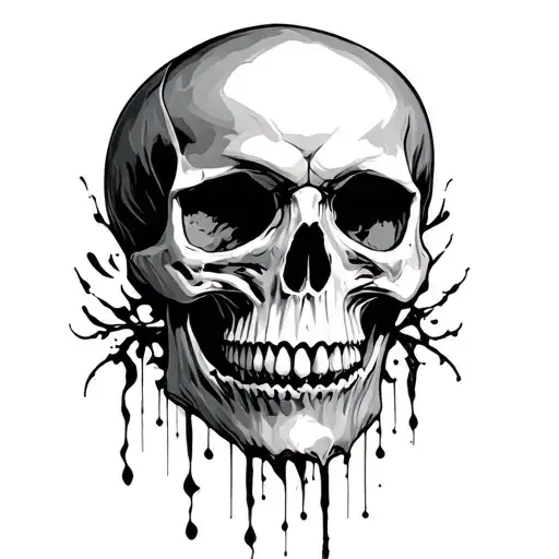 The Skull Comes From Skin De Forms