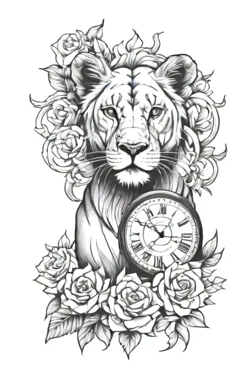 Lioness Clock Female