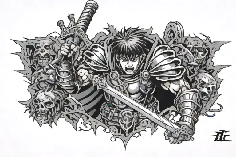 Guts Anime Berserk