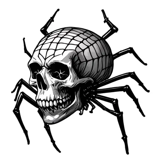 Spider Webs Skuls