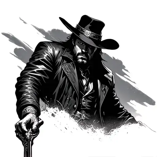 The Gunslinger Dark Tower Man In Black