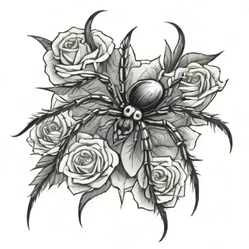 Rose Shaped Like A Tarantula